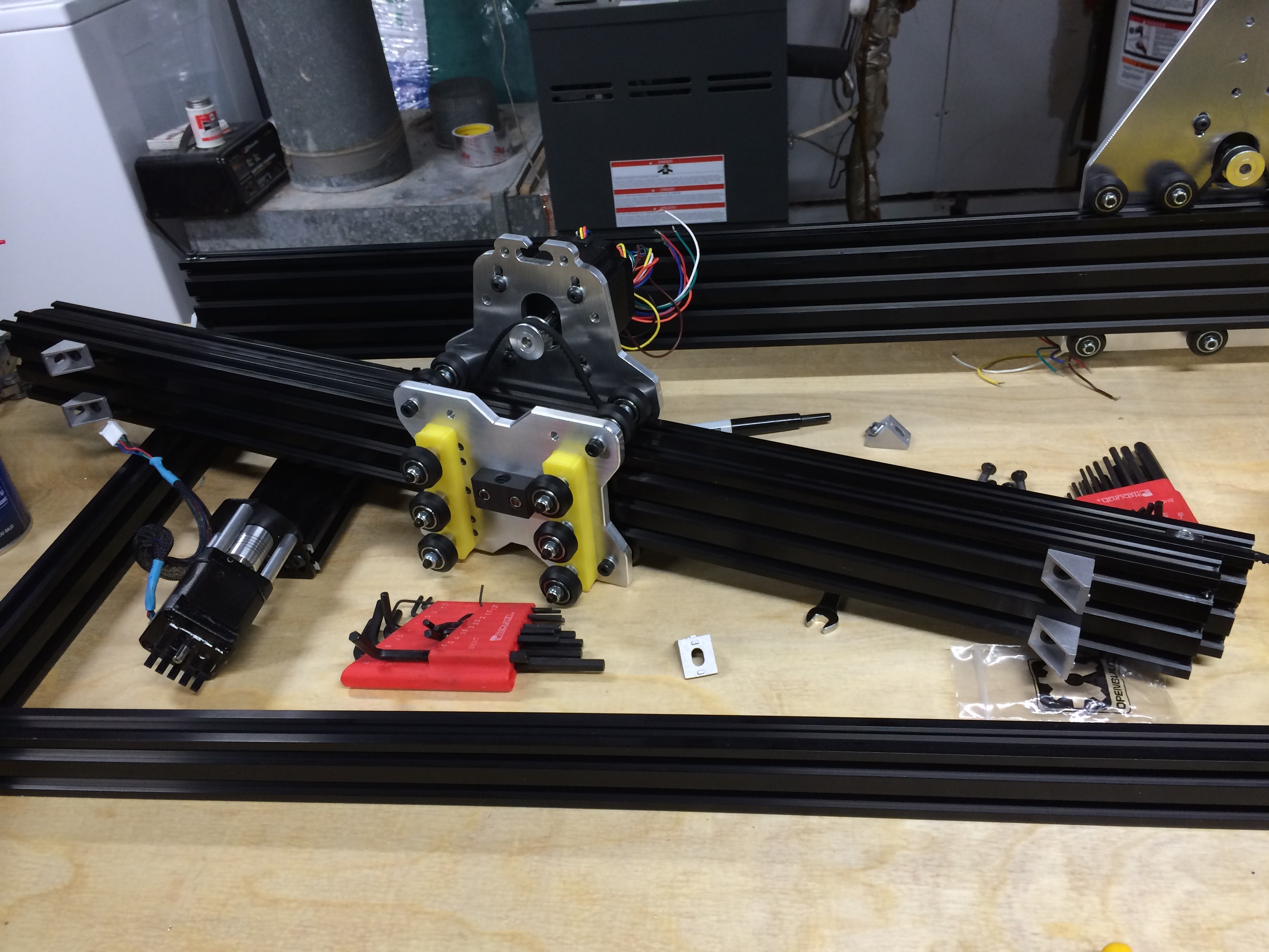 Assembly: X Gantry and Z Carriage