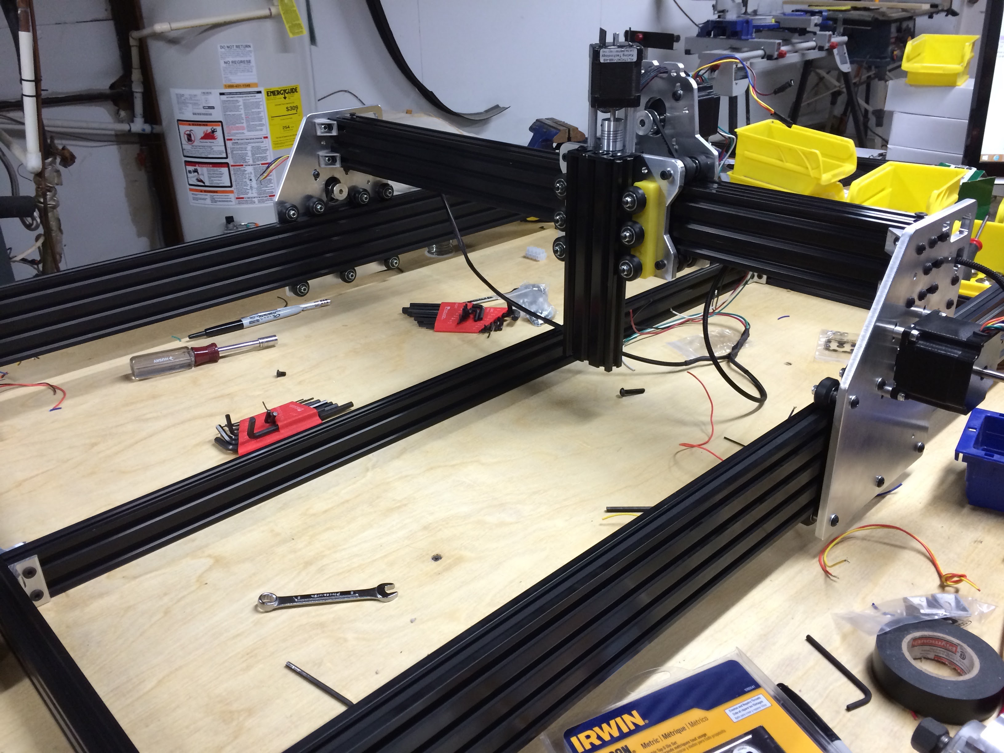 Assembly: Full Machine Without Toolhead or Belts