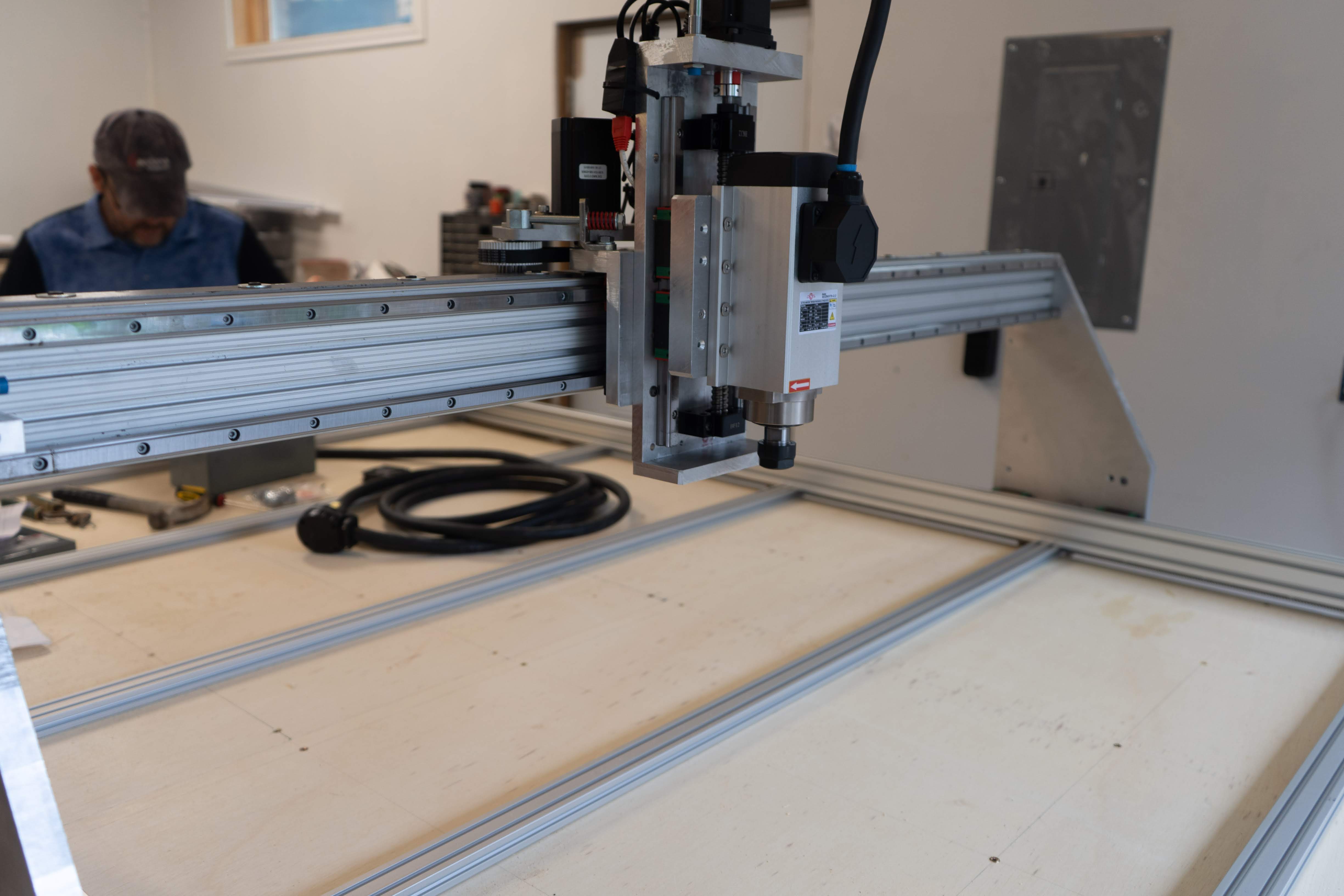 Completed 5×10ft CNC Gantry Router