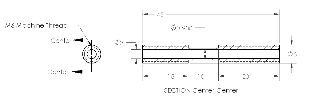 Extruder Barrel CAD
