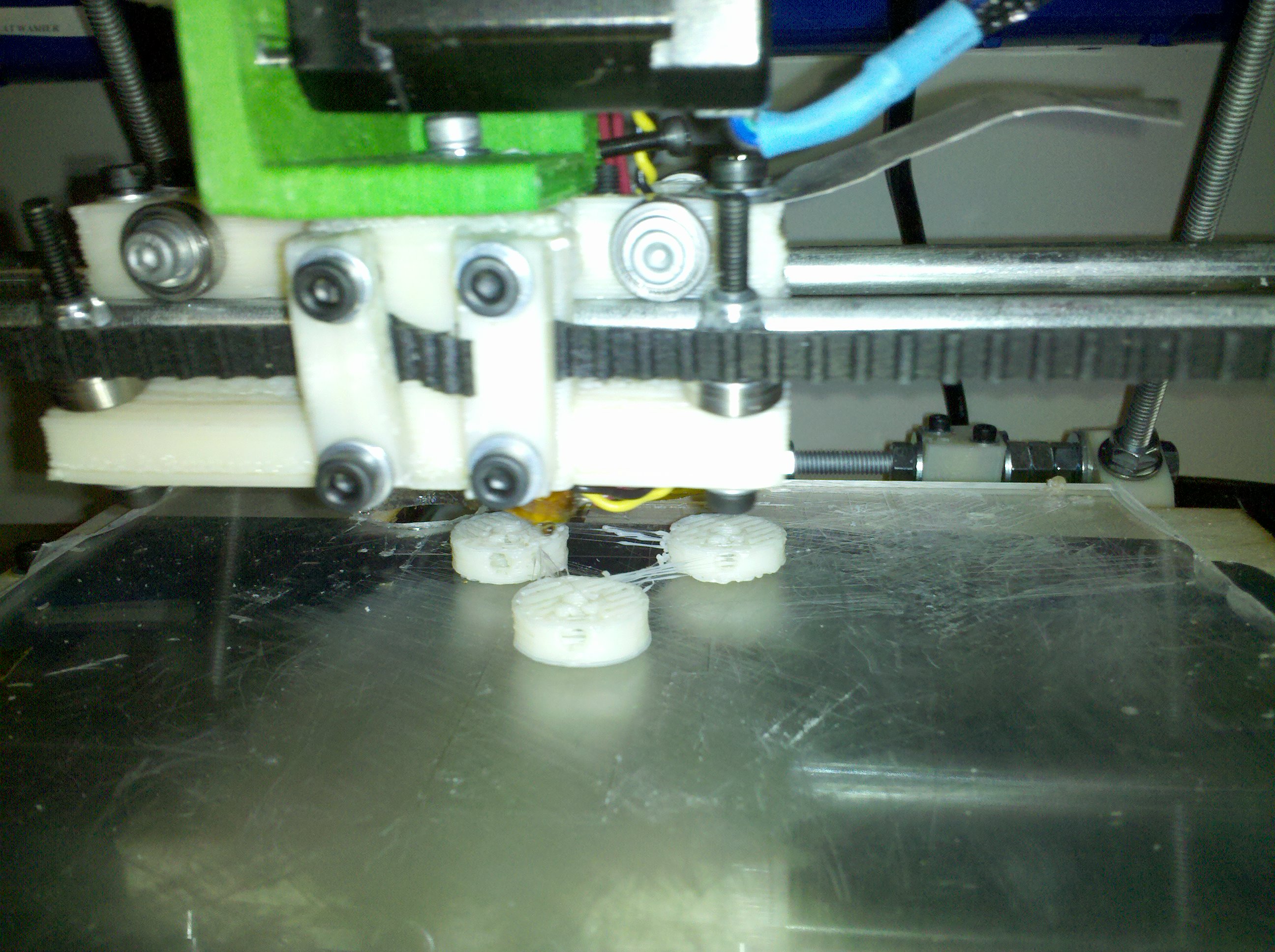 Three Pulleys in Progress